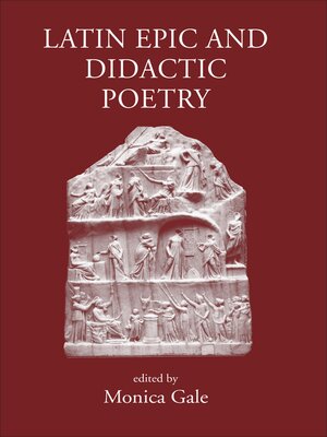cover image of Latin Epic and Didactic Poetry